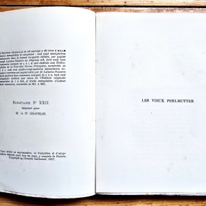 Panait Istrati, Josue Jehouda - La Famille Perlmutter (editie princeps, interbelica) - Img 2