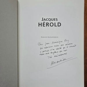 Sarane Alexandrian - Jacques Herold (editie hardcover, cu autograf)
