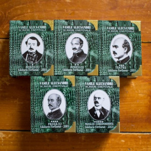 Vasile Alecsandri - Scrieri esentiale (5 vol. in caseta speciala, format liliput, hardcover) - Img 3