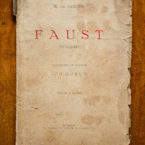 W. von Goethe - Faust (tragedie) (editie interbelica)