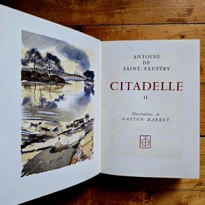 Antoine de Saint-Exupery - Citadelle II (editie hardcover, frumos relegata, in etui special) - Img 5