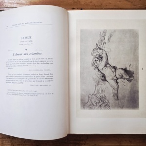 Collection du Marquis de Biron, Premiere vente (9, 10 et 11 juin 1914). Catalogue de dessins, pastels, peintures, et sculptures principalement de l`ecole francaise du XVIIe siecle (editie hardcover, frumos relegata) - Img 7