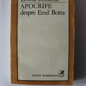 Doina Uricariu - Apocrife despre Emil Botta (cu autograf) - Img 2