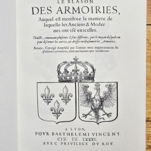 Hierosme de Bara - Le Blason des armoiries (editie hardcover) - Img 3