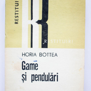 Horia Bottea - Game si pendulari