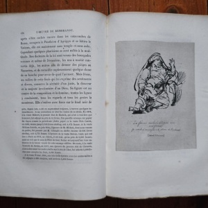 M. Charles Blanc - L`oeuvre complet de Rembrandt. Catalogue raisonne (2 vol., editie hardcover, frumos relegata) - Img 5