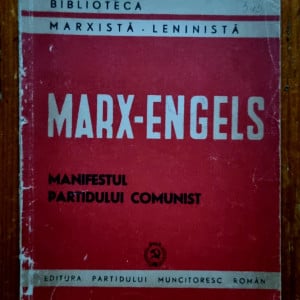 Marx-Engels - Manifestul partidului comunist