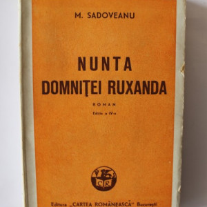Mihail Sadoveanu - Nunta domnitei Ruxanda