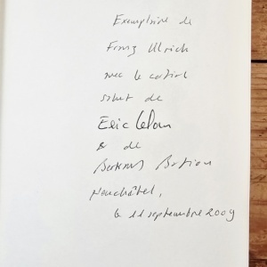 Paul Celan, Gisele Celan-Lestrange - Briefwechsel (I. Die Briefe, II. Kommentar) (2 vol., editie hardcover, in etui special, cu autograful lui Eric Celan si al lui Bertrand Badiou) - Img 4