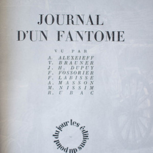 Philippe Soupault - Journal d`une fantome - Img 3