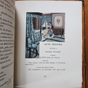 Pierre-Augustin Caron de Beaumarchais - Le Barbier de Seville. Le mariage de Figaro (editie hardcover, frumos relegata, in etui special) - Img 7