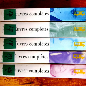Roland Barthes - Oeuvres completes I-V (Livres, textes, entretiens) (5 vol.) - Img 2