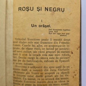 Stendhal - Rosu si negru (editie hardcover, frumos relegata)