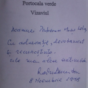 Teatru - Radu Dumitru, Horia Garbea, Dan Mihu, Iosif Naghiu, Matei Visniec (cu autograful scriitorului Radu Dumitru)