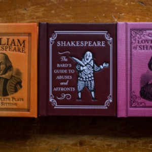 William Shakespeare - Box set (Love sonnets. The complete plays in one sitting. The Bard's guide to abuses and affronts) (3 vol., editii hardcover, format liliput) - Img 3