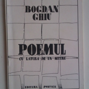 Bogdan Ghiu - Poemul cu latura de un metru (cu autograf) - Img 2