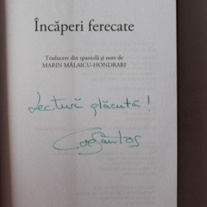 Care Santos - Incaperi ferecate (cu autograf simplu)
