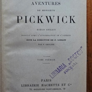 Charles Dickens - Aventures de monsieur Pickwick (2 vol., colegate, editie hardcover, frumos relegata) - Img 3