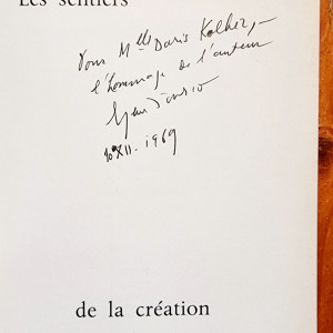 Eugene Ionesco - Decouvertes (editie in limba franceza, cu autograf)