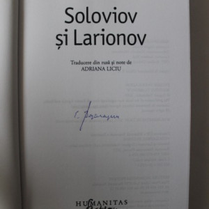 Evgheni Vodolazkin - Soloviov si Larionov (cu autograf) - Img 2