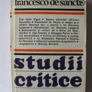 Francesco de Sanctis - Studii critice