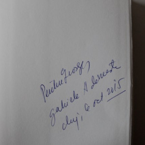 Gabriela Adamesteanu - Opere I-II (2 vol. hardcover, Gara de Est. Intalnirea. Dimineata pierduta) (vol. II contine autograf) - Img 2