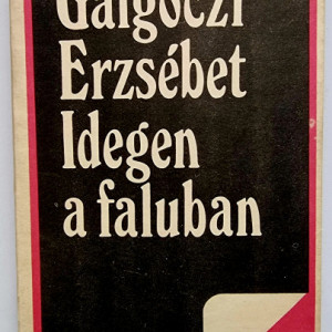 Galgoczi Erzsebet - Idegen a faluban