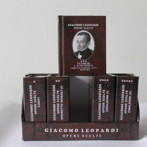 Giacomo Leopardi - Opere scelte (5 vol. in caseta speciala, format liliput, editie in limba italiana, hardcover)
