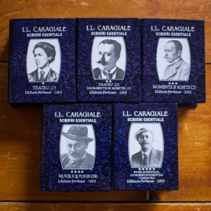 I. L. Caragiale - Scrieri esentiale (5 vol. in caseta speciala, format liliput, hardcover) - Img 3