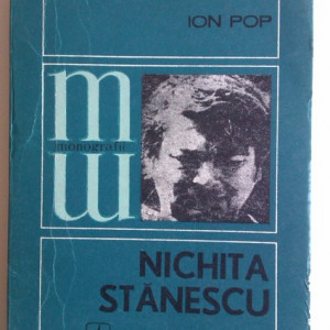 Ion Pop - Nichita Stanescu - spatiul si mastile poeziei (cu autograf) - Img 2
