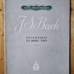 J. S. Bach - Inventiuni la doua voci. Piano solo