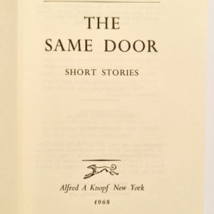 John Updike - The Same Door (short stories) (editie hardcover) - Img 2