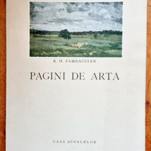 K. H. Zambaccian - Pagini de arta
