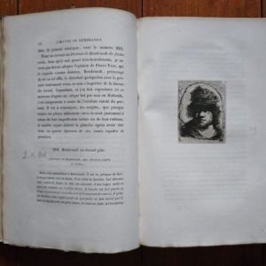 M. Charles Blanc - L`oeuvre complet de Rembrandt. Catalogue raisonne (2 vol., editie hardcover, frumos relegata) - Img 12