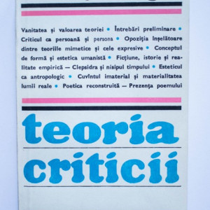 Murray Krieger - Teoria criticii