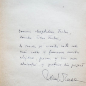 Romulus Rusan - America ogarului cenusiu (cu autograful autorului si al sotiei, Ana Blandiana) - Img 2