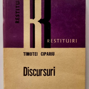 Timotei Cipariu - Discursuri