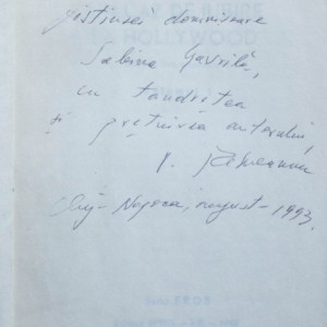 Vasile Rebreanu - Un caz de iubire la Hollywood (cu autograf)