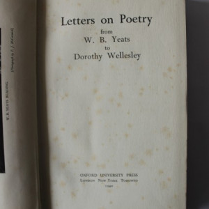 W. B. Yeats, Dorothy Wellesley - Letters on Poetry from W. B. Yeats to Dorothy Wellesley (editie hardcover) - Img 3