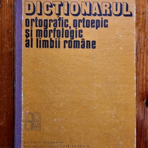 Academia Romana, Institutul de lingvistica ”Iorgu Iordan - Al. Rosetti” - Dictionarul ortografic, ortoepic si morfologic al limbii romane (editie hardcover)