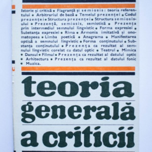 Cesare Brandi - Teoria generala a criticii