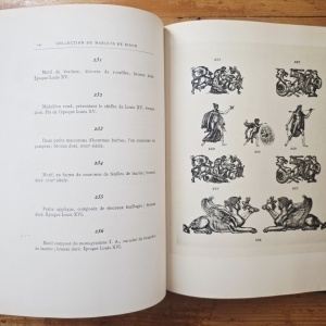 Collection du Marquis de Biron, Premiere vente (9, 10 et 11 juin 1914). Catalogue de dessins, pastels, peintures, et sculptures principalement de l`ecole francaise du XVIIe siecle (editie hardcover, frumos relegata) - Img 11