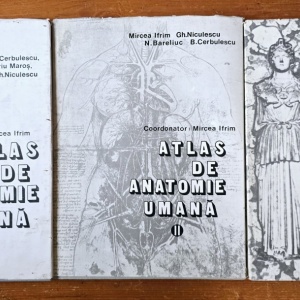 Conf. dr. Mircea Gh. Ifrim (coord.) - Atlas de anatomie umana (3 vol., editie hardcover)