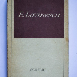 E. Lovinescu - Scrieri 3. Aquaforte (Anexa)