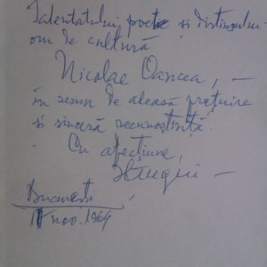 Haralambie Tugui - Contrapunct, in toamna (cu autograf)