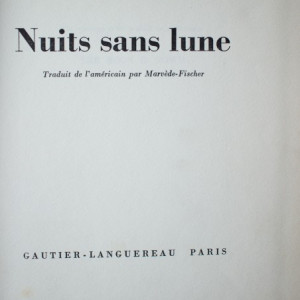 John Steinbeck - Nuits sans lune (editie hardcover, bibliofila, in limba franceza) - Img 3