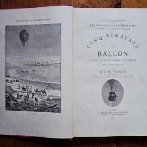 Jules Verne - Cinq Semaines en Ballon (editie hardcover) - Img 2