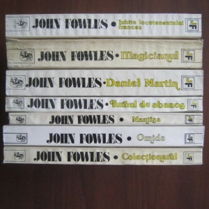 Lot 7 romane John Fowles (Magicianul. Colectionarul. Omida. Turnul de abanos. Iubita locotenentului francez. Daniel Martin. Mantisa) - Img 2