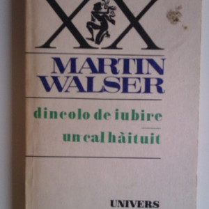 Martin Walser - Dincolo de iubire. Un cal haituit