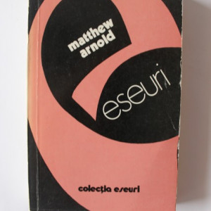 Matthew Arnold - Eseuri